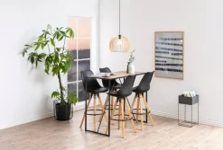 MID.YOU Barhocker Dima schwarz Discount