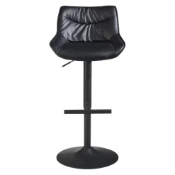 MID.YOU Barhocker Kunstleder schwarz Discount