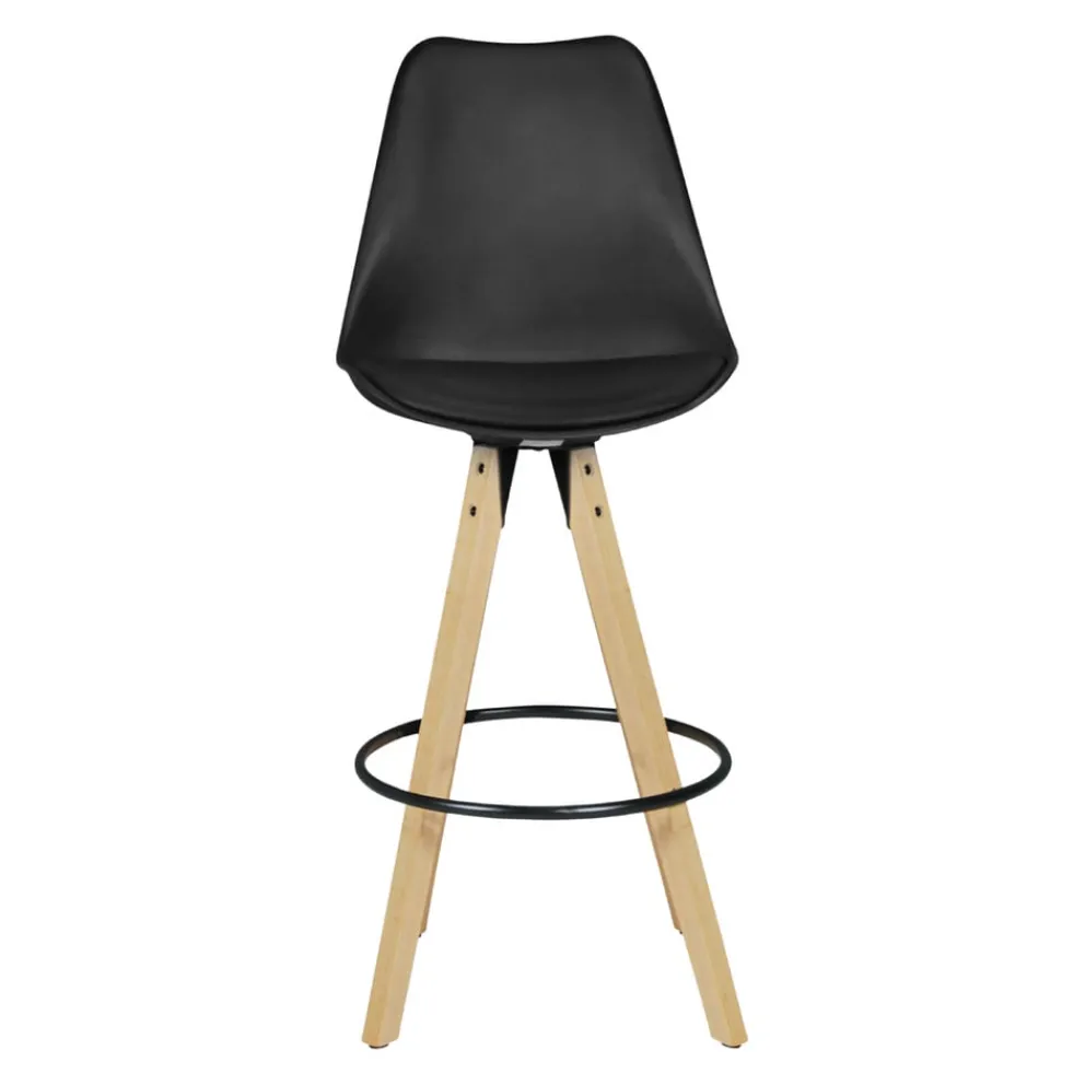 MID.YOU Barhocker Lima hellbraun, schwarz Clearance
