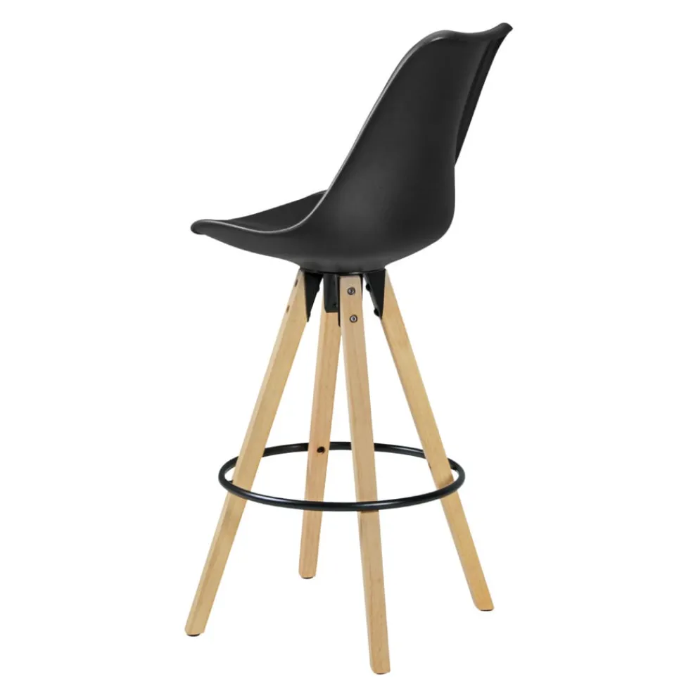 MID.YOU Barhocker Lima hellbraun, schwarz Clearance