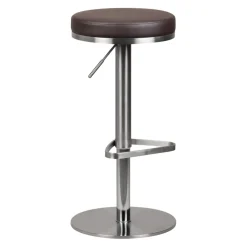 MID.YOU Barhocker Modern braun, silber Clearance