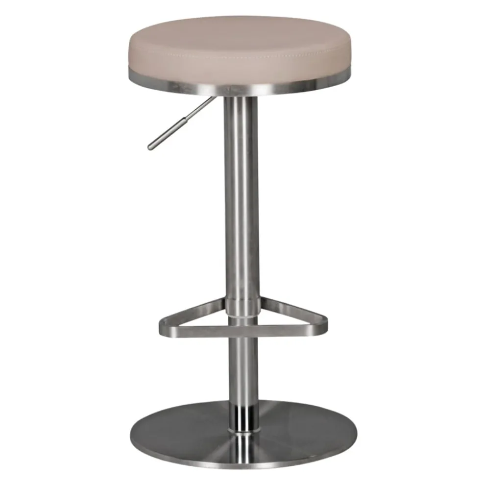 MID.YOU Barhocker Modern beige, silber Outlet