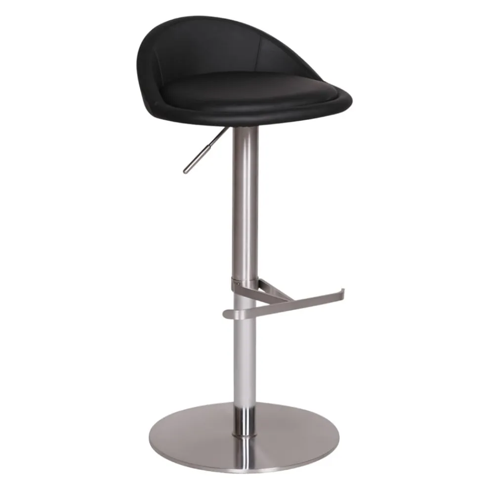 MID.YOU Barhocker Modern schwarz, silber Online