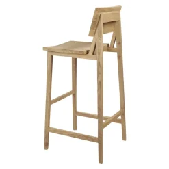 Ethnicraft Barhocker N4 eichefarbig Clearance