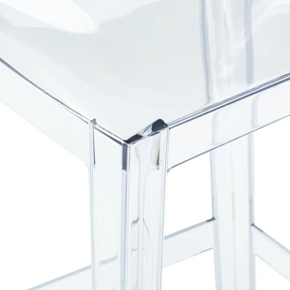KARTELL Barhocker One More transparent