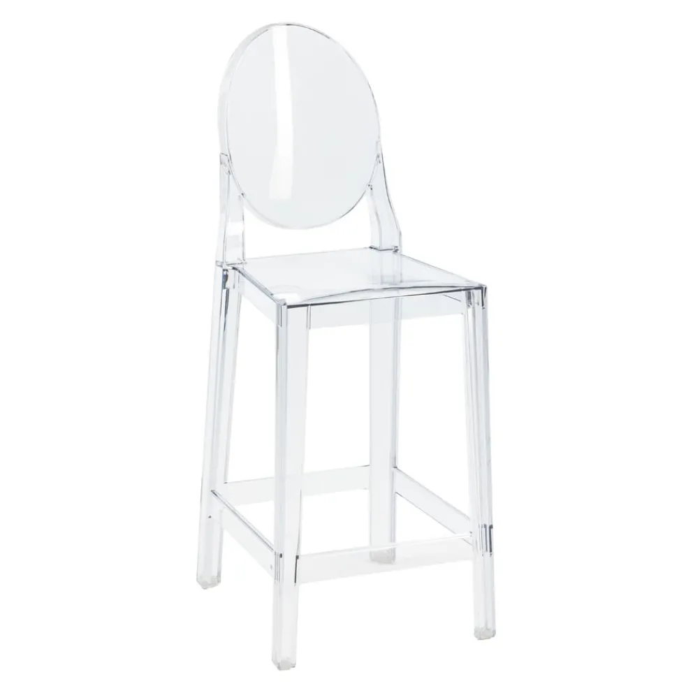 KARTELL Barhocker One More transparent