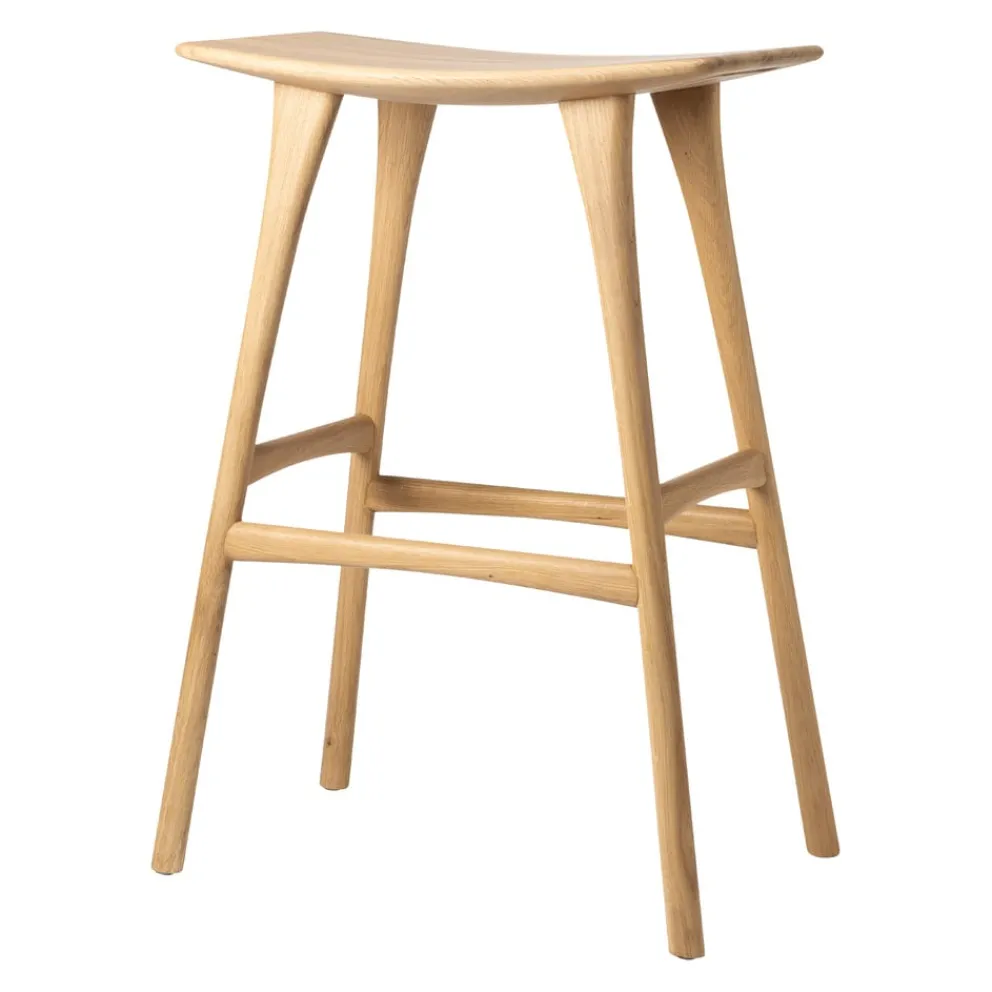 Ethnicraft Barhocker Osso eichefarbig Discount