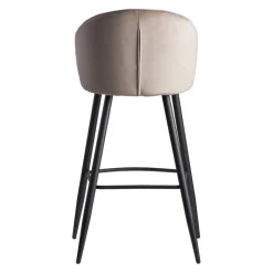 MID.YOU Barhocker Samt beige, schwarz Online