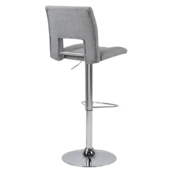 MID.YOU Barhocker Sylvia hellgrau Outlet