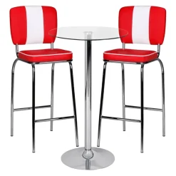 MID.YOU Bartisch Glas silber Outlet
