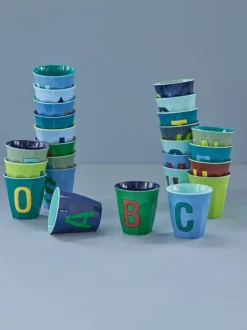 Rice Becher Letters blau Outlet