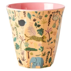 Rice Becher Melamine gelb, rosa, rot Sale
