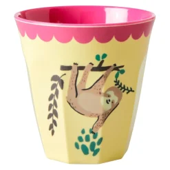 Rice Becher Melamine gelb, rosa, rot Sale