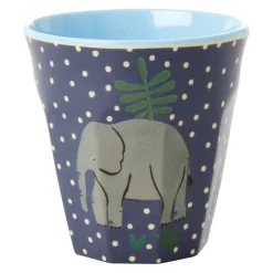 Rice Becher-Set Melamine blau, gelb, hellblau Online