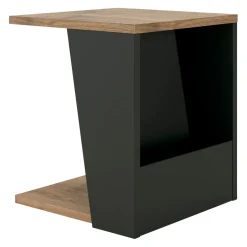 Temahome Beistelltisch Albi nussbaumfarbig, schwarz Hot