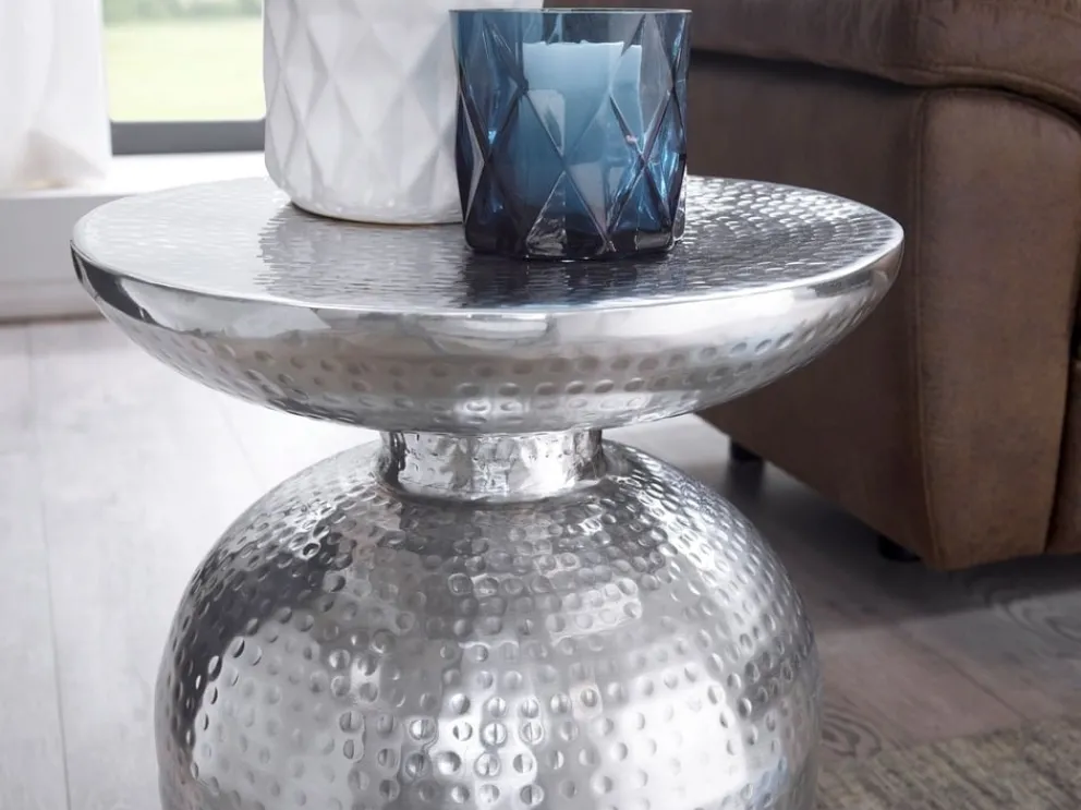 MID.YOU Beistelltisch Alu silber Sale
