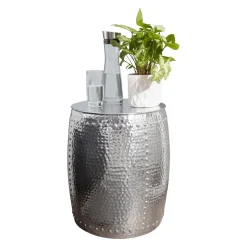 MID.YOU Beistelltisch Alu silber Outlet
