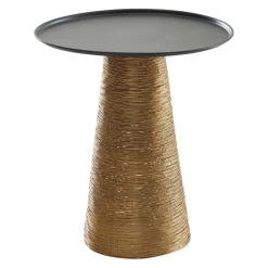 MID.YOU Beistelltisch Alu gold Clearance