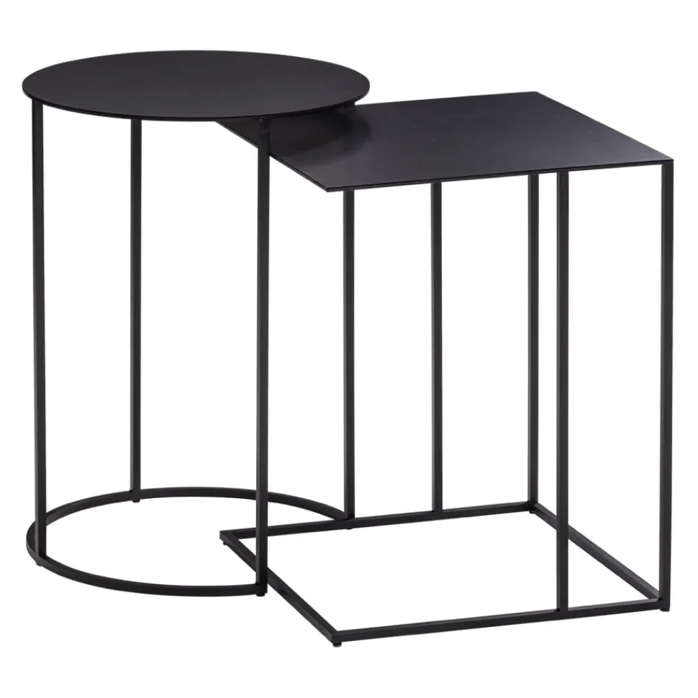 JORI Beistelltisch Ascot schwarz Discount
