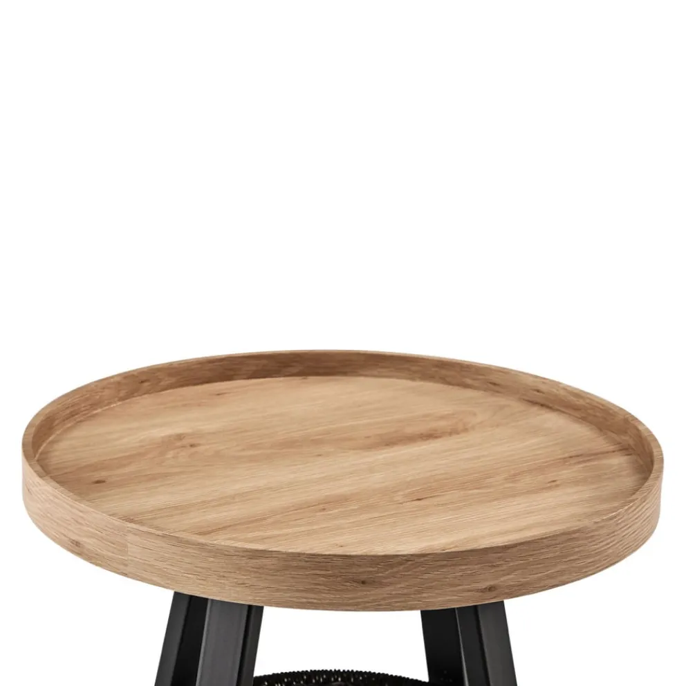 Johann Jakob Beistelltisch Bruno eichefarbig Discount
