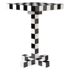 Moooi Beistelltisch Chess schwarz, weiss Discount