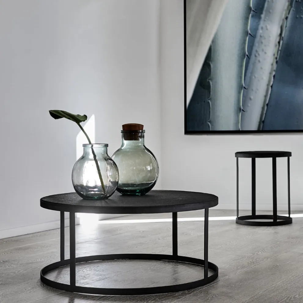 Muubs Beistelltisch Coffee Table High tiefschwarz New