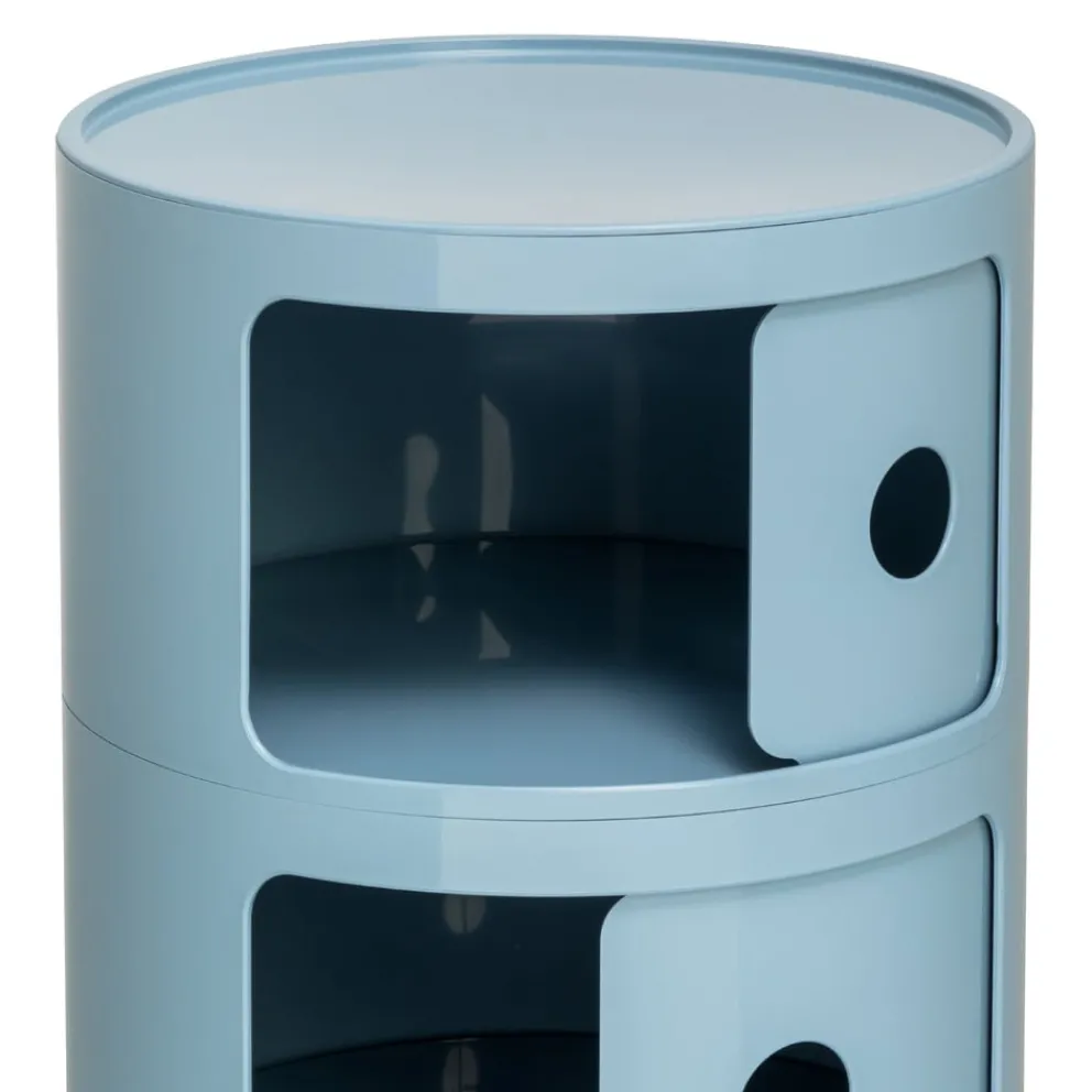 KARTELL Beistelltisch Componibili AZ / Sky blue Online