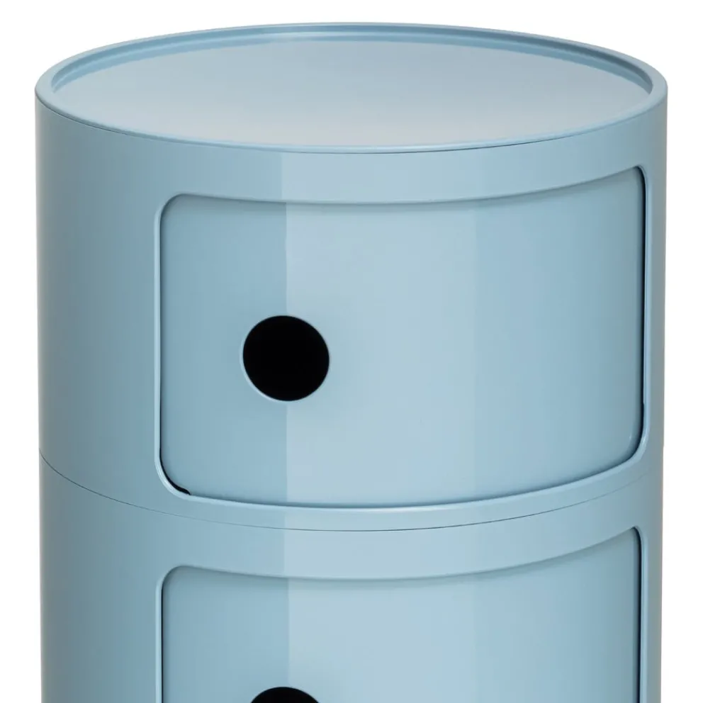 KARTELL Beistelltisch Componibili AZ / Sky blue Online