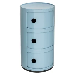 KARTELL Beistelltisch Componibili AZ / Sky blue Online