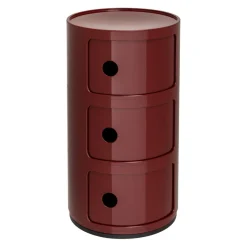 KARTELL Beistelltisch Componibili BO / Burgundy Discount
