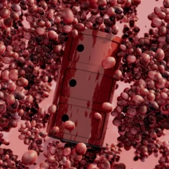 KARTELL Beistelltisch Componibili BO / Burgundy Discount