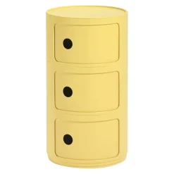 KARTELL Beistelltisch Componibili Bio GI / gelb