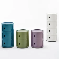 KARTELL Beistelltisch Componibili 03 / weiss Outlet