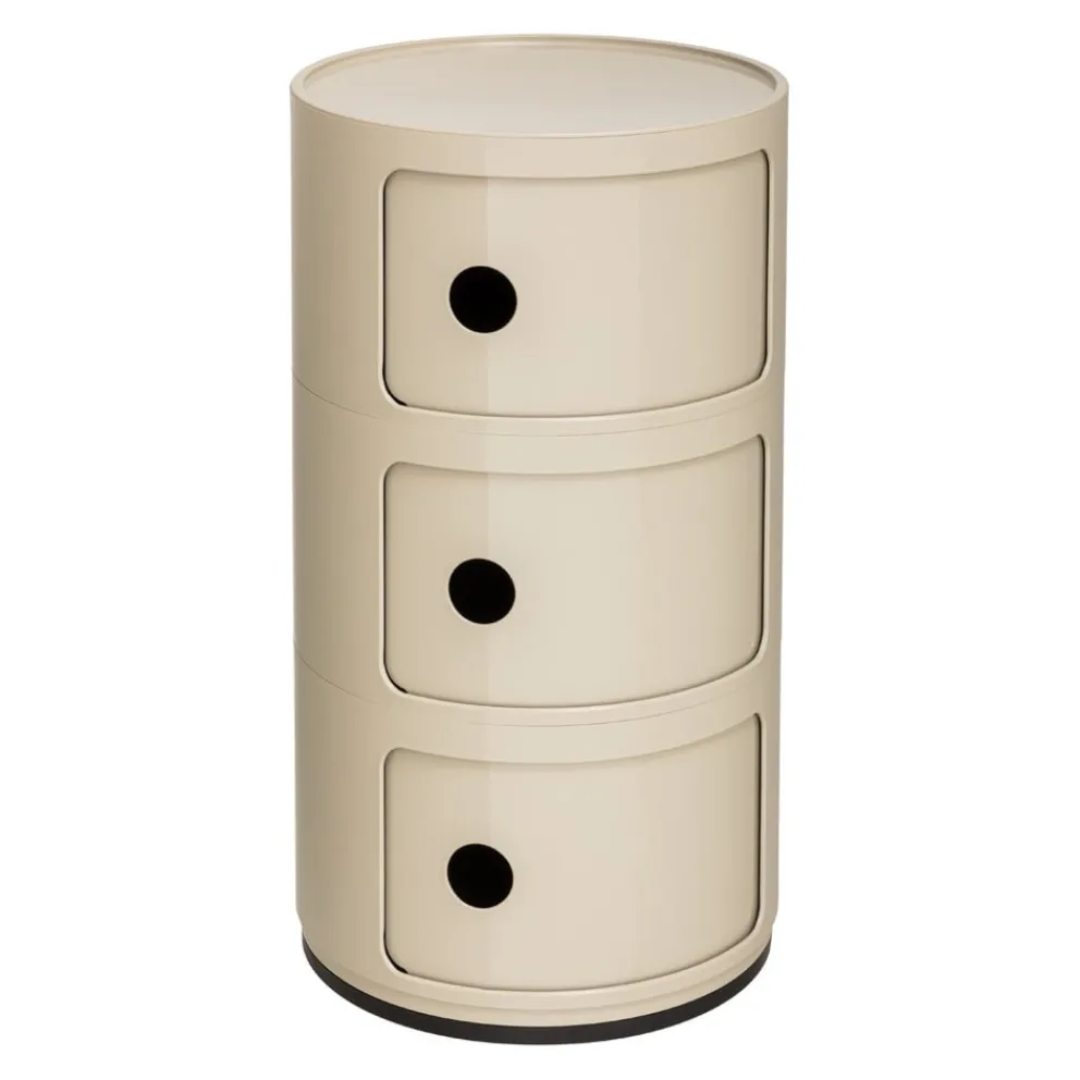KARTELL Beistelltisch Componibili TO / Dove gray Online