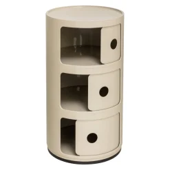 KARTELL Beistelltisch Componibili TO / Dove gray Online