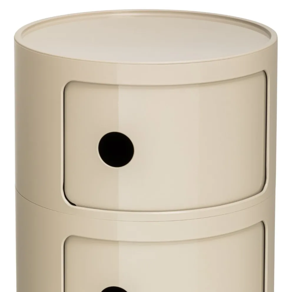 KARTELL Beistelltisch Componibili TO / Dove gray Online