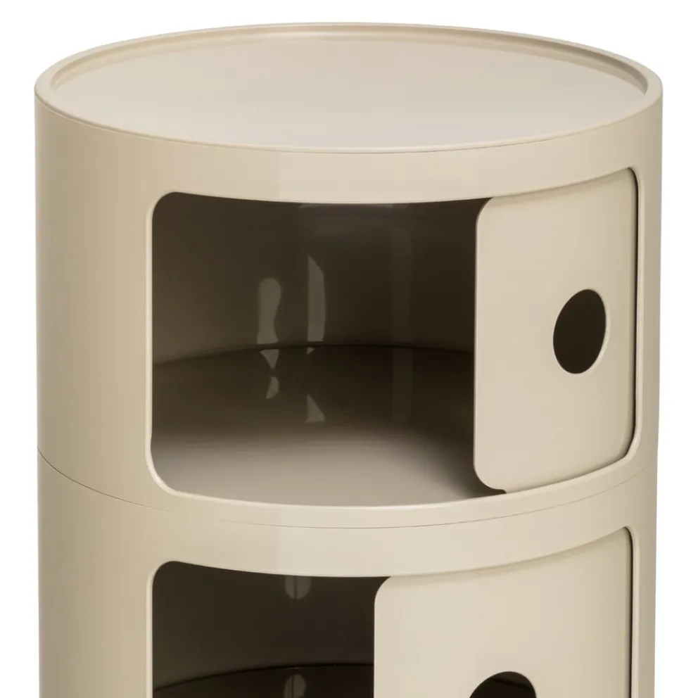 KARTELL Beistelltisch Componibili TO / Dove gray Online