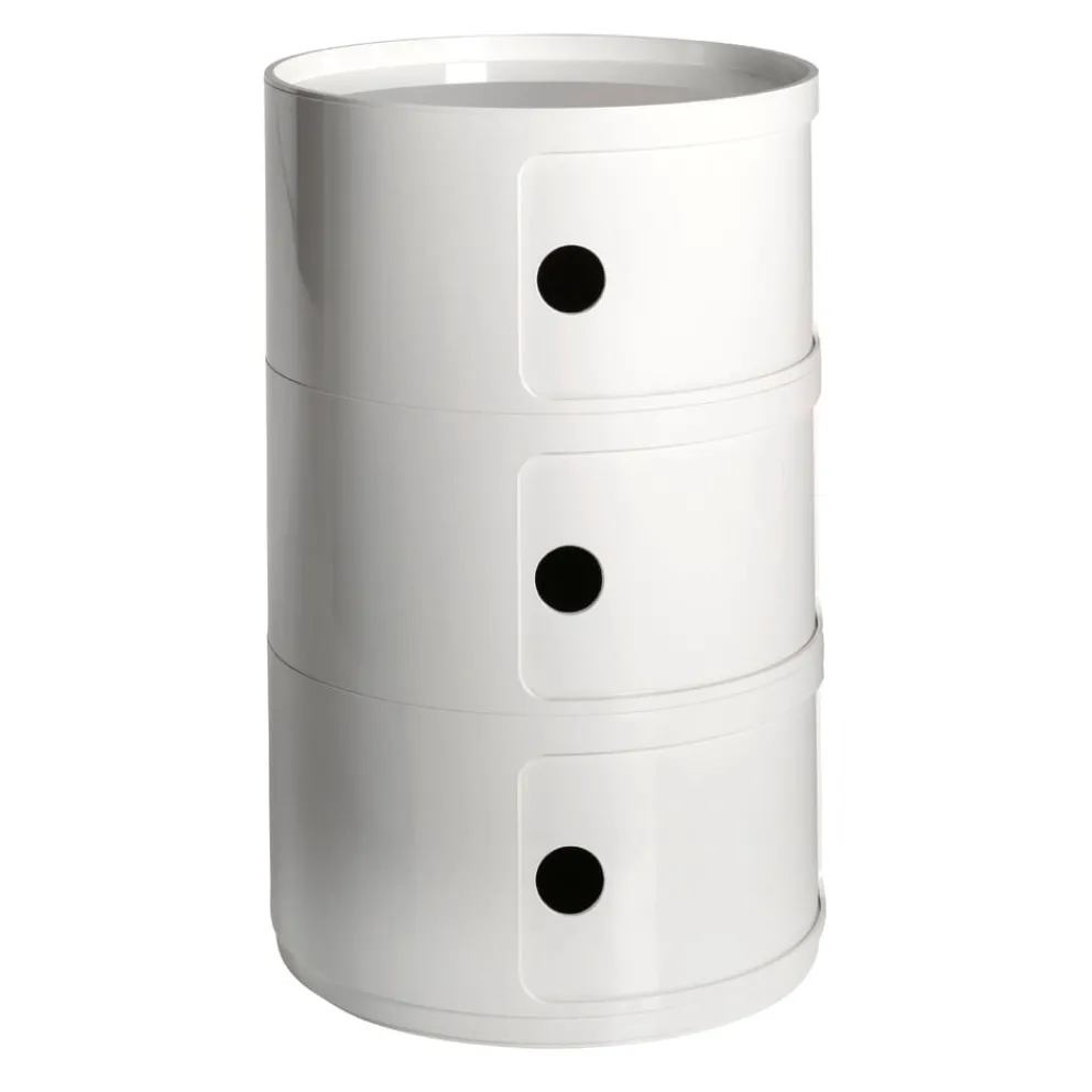 KARTELL Beistelltisch Componibili 03 / weiss New