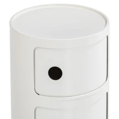 KARTELL Beistelltisch Componibili 03 / weiss Clearance