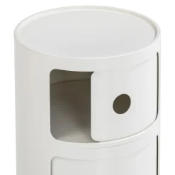 KARTELL Beistelltisch Componibili 03 / weiss Clearance