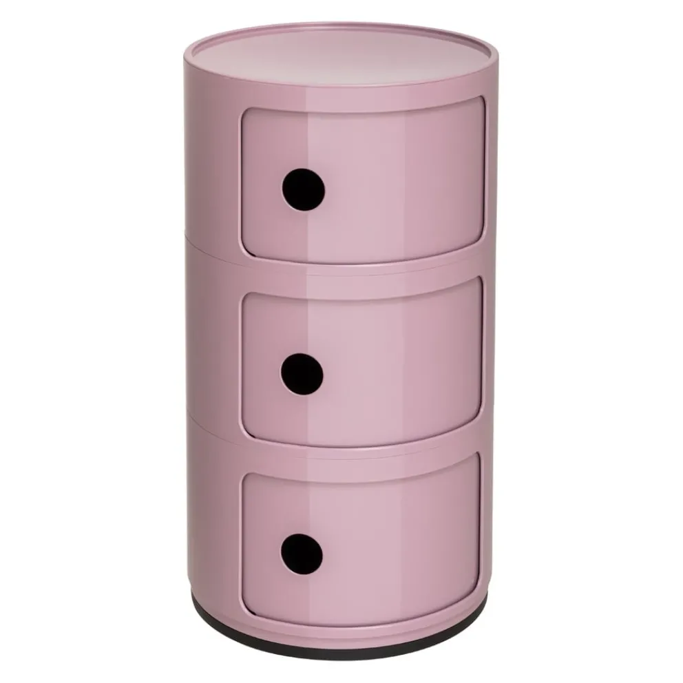 KARTELL Beistelltisch Componibili MV / Mauve New