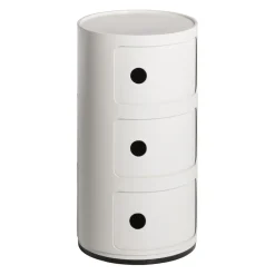 KARTELL Beistelltisch Componibili 03 / weiss Hot