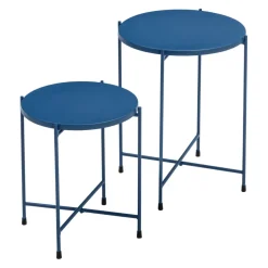 BYYU Beistelltisch Delio blau