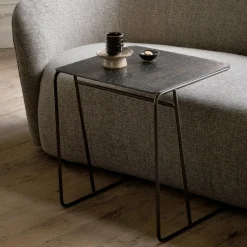 Ethnicraft Beistelltisch Ellipse dunkelbraun Sale