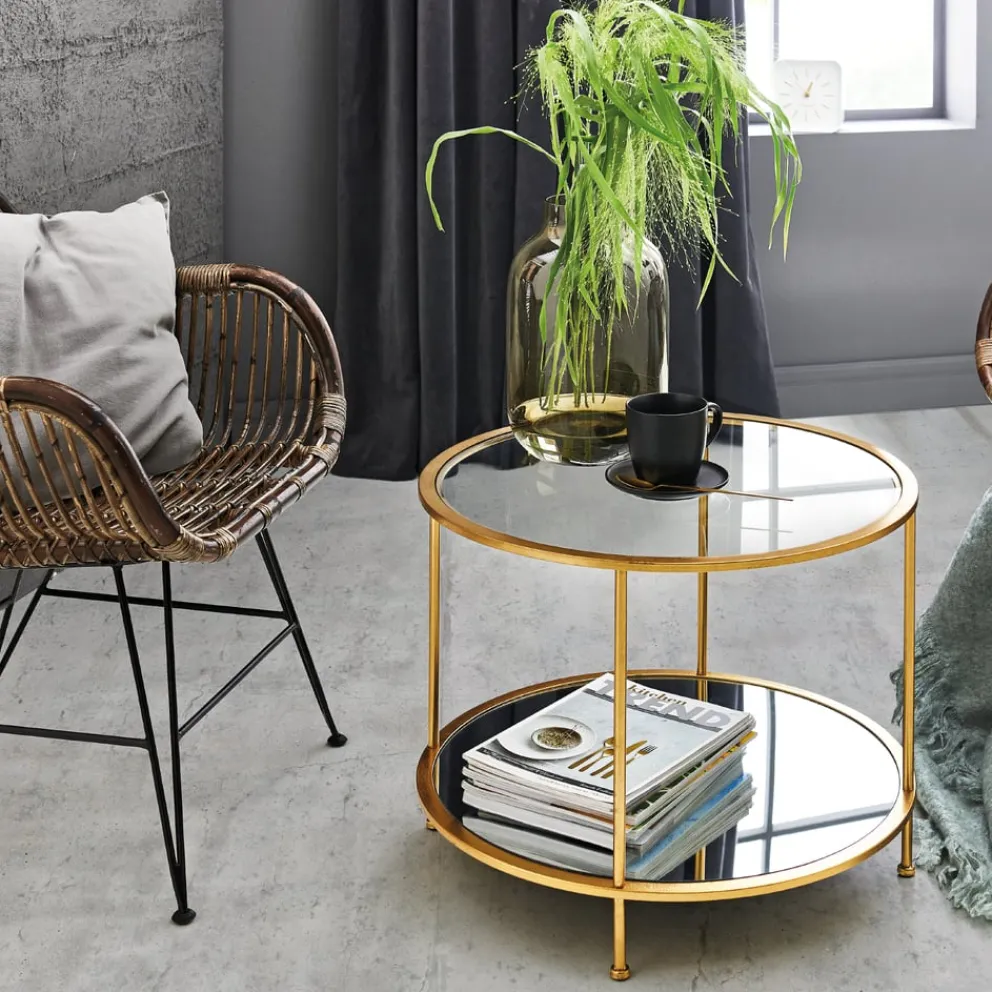 Carry Home Beistelltisch Faro gold