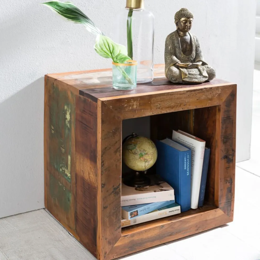 MID.YOU Beistelltisch Kalkutta braun New