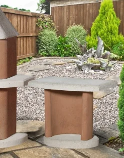 Buschbeck Beistelltisch Kansas terracotta, weiss Sale
