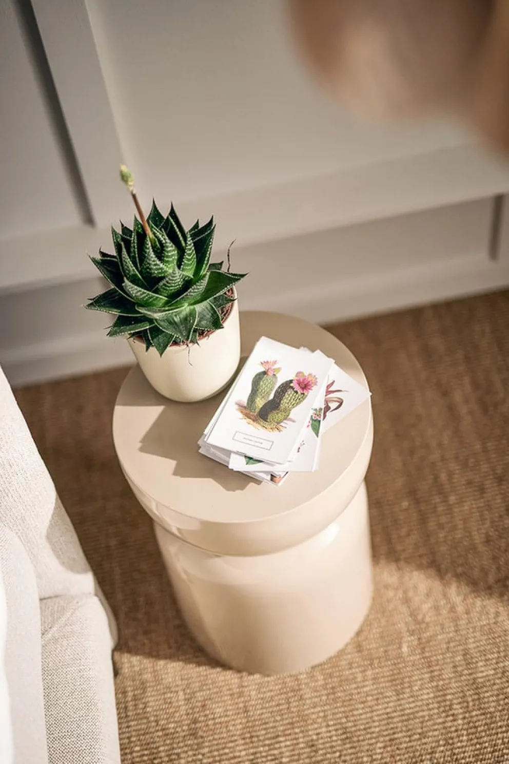 edy&liv Beistelltisch Kvina beige