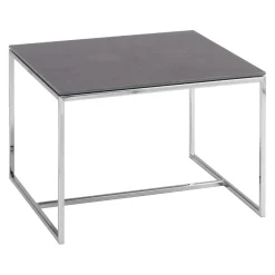 WILLISAU Beistelltisch Levo K03 Zement Dunkel New