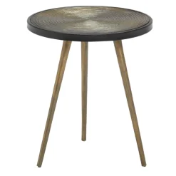 Beistelltisch Malia bronze, schwarz New